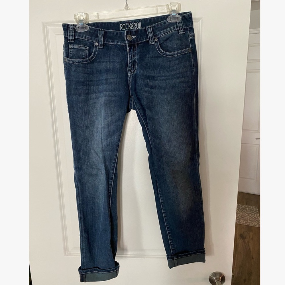 Rock & Roll Low Rise Skinny Jeans